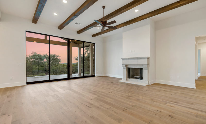 Custom Luxury Hill Country Contemporary built home.