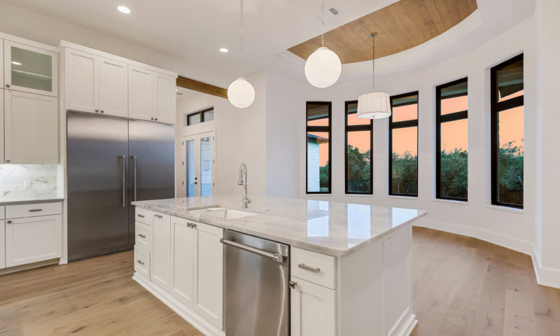 Custom Luxury Hill Country Contemporary built home.