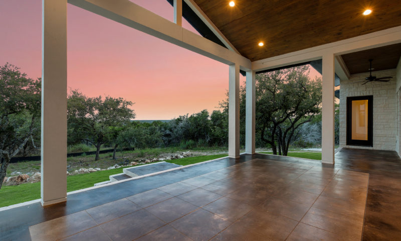 Custom Luxury Hill Country Contemporary built home.