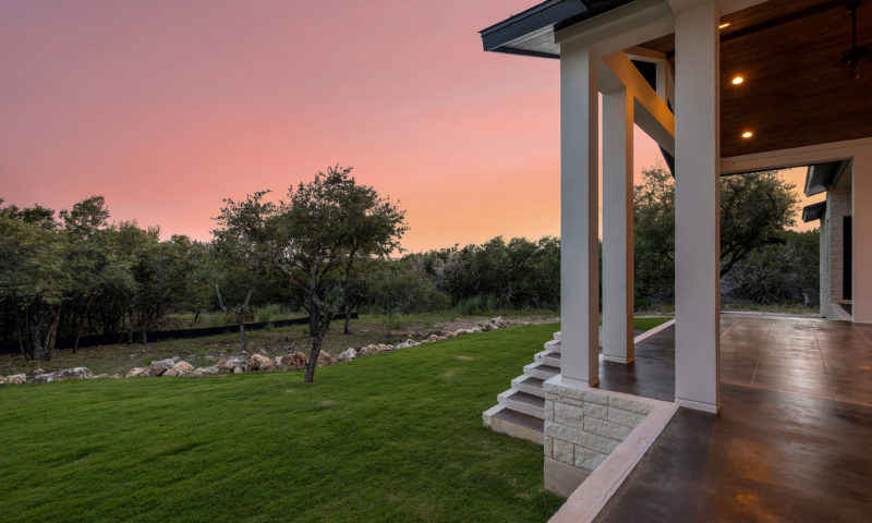 Custom Luxury Hill Country Contemporary built home.