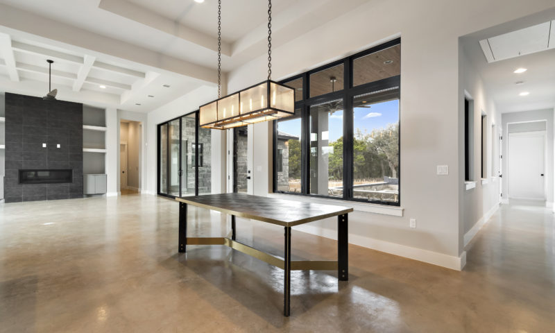 Contemporary New Construction home on Meridian