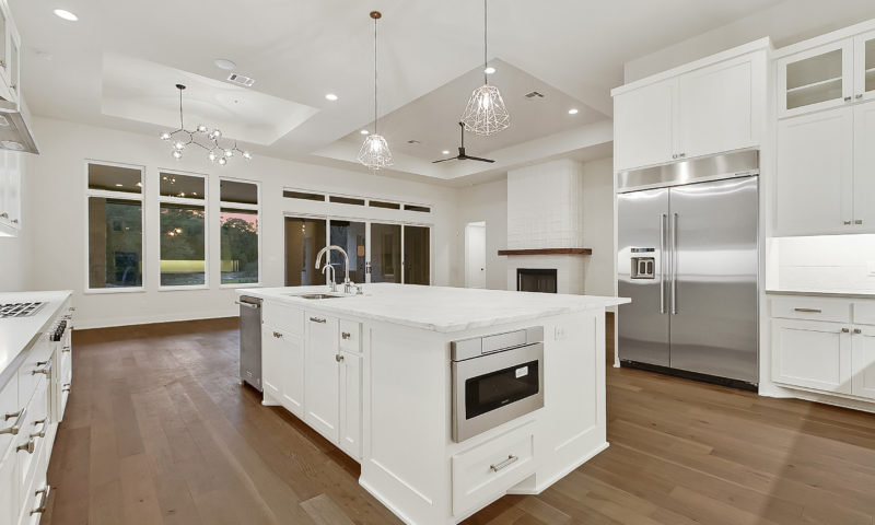Post Oak home built by Nalle Custom Homes.