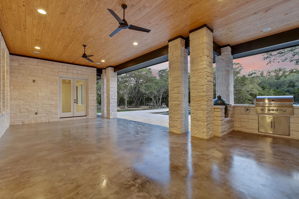 Post Oak home built by Nalle Custom Homes.