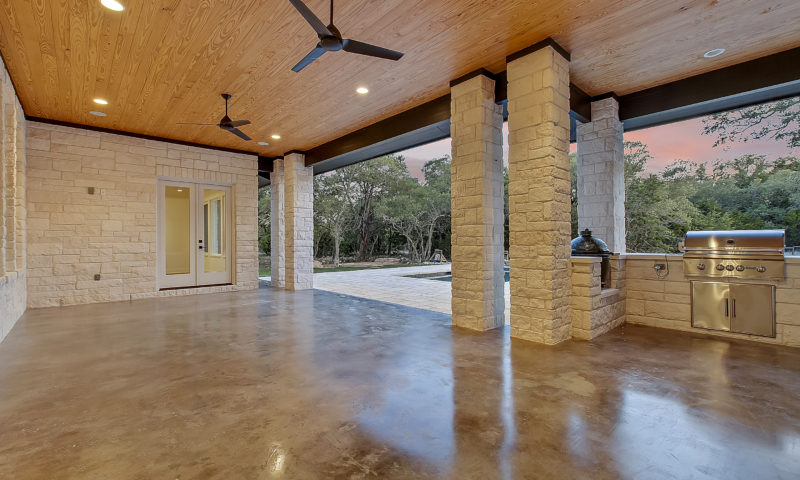 Post Oak home built by Nalle Custom Homes.