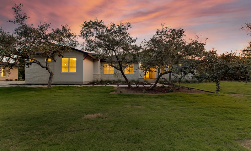 Post Oak home built by Nalle Custom Homes.